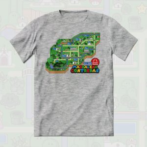 Playera - Mapa Magdalena Contreras - Estilo videojuego