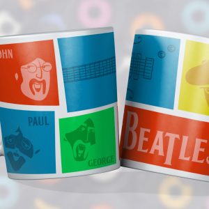 Taza - The Beatles - Colores