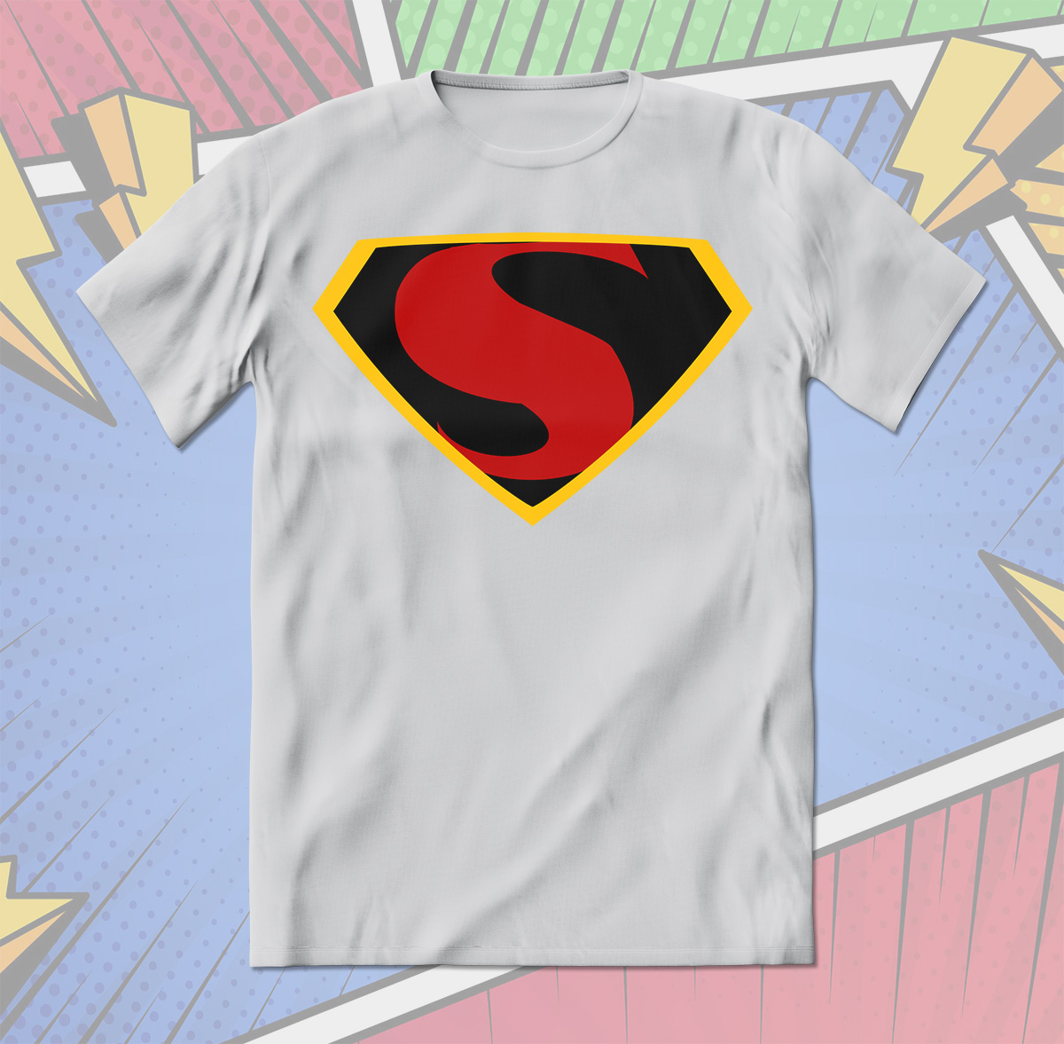 Superman - Camiseta de manga larga para hombre de acero, Negro, S